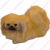 Pekingese dog figurine for memorial urn