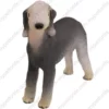 Bedlington Terrier Dog figurine for memorial urn, front