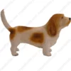 Basset Griffon Vendéen Dog figurine for memorial urn, side