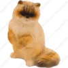 Ragdoll cat figurine for memorial urn, front