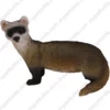 Ferret figurine for memorial urn, front