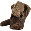 Iguana figurine for memorial urn, front
