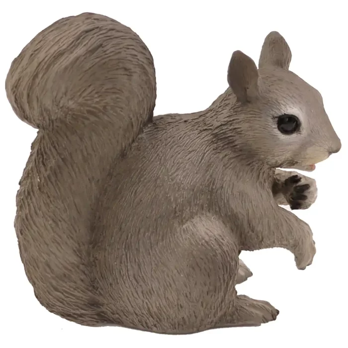 Gray squirrel pet cremation figurine