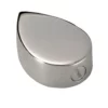 Slide Teardrop cremation pendant, bottom view